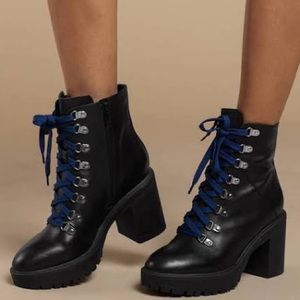 Steve Madden Richie Lace Up Boots